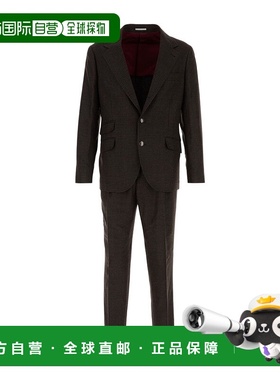 香港直邮Brunello Cucinelli 单排扣西装套装 MV412LDWM7外套