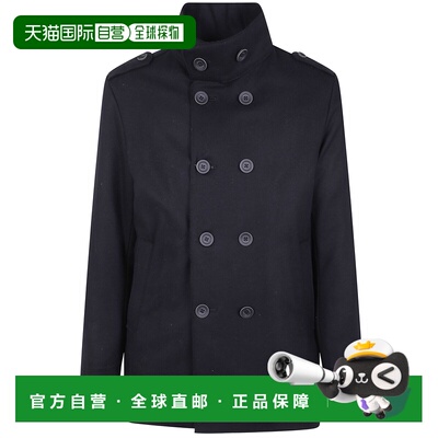 香港直邮Herno/MILITARY PEACOAT男士大衣 【付后1h可退】