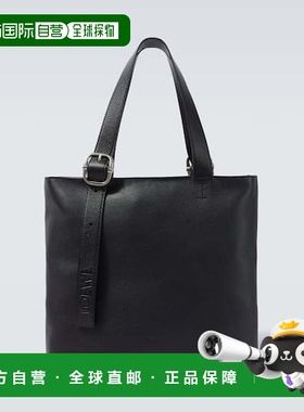 1h可退 香港直邮LOEWE 罗意威 男士 Loop 皮革手提包 black黑色