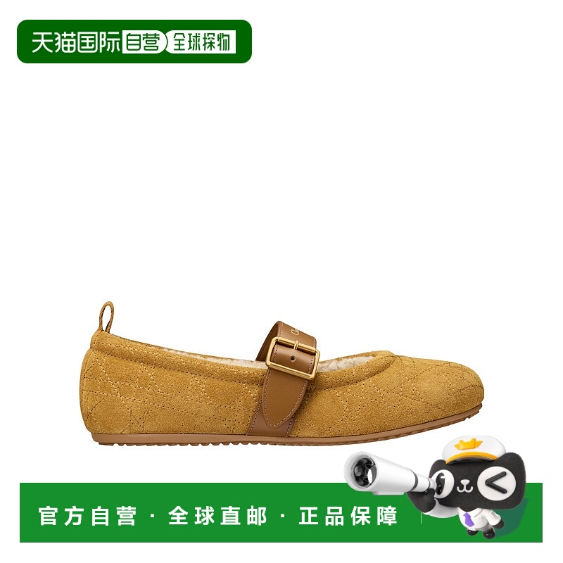 香港直邮Dior 圆头芭蕾舞鞋 KCF040CSX