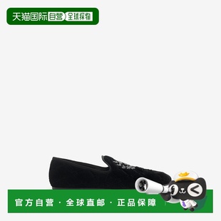 自营欧洲直邮Burberry博柏利 黑色棉马术骑士徽标 Estate系列男士