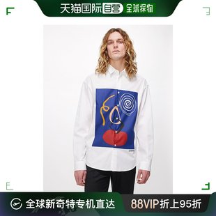 男士 Simon art 香港直邮Jacquemus print 棉质府绸衬衫