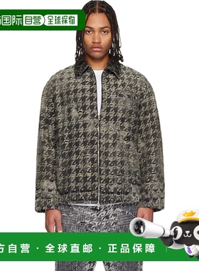 1h可退 香港直邮Diesel 迪赛 男士 黑色 D-Elmo-Fsh 牛仔夹克 A21