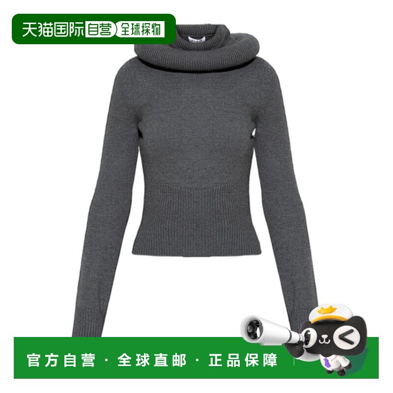 香港直邮Alaia 长袖毛衣 AA9G0071K133B针织衫高领