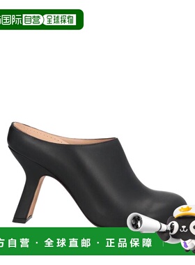 香港直邮LOEWE 罗意威 女士 Mules 木屐 black黑色 舒适时尚拖鞋