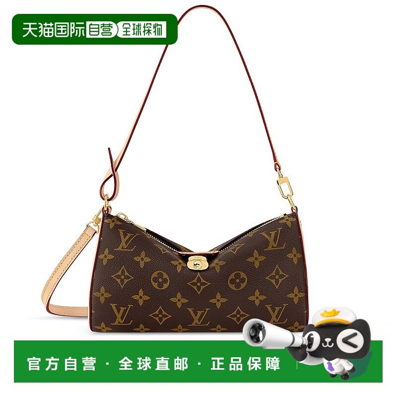 自营LV路易威登 Pochette Tirette女士链条斜挎包钱包女包新款