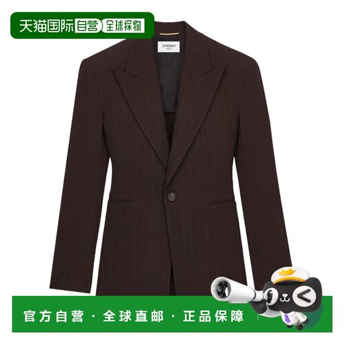 Saint Laurent 单排扣羊毛夹克 A008DLY5L37 【付后1h可退】