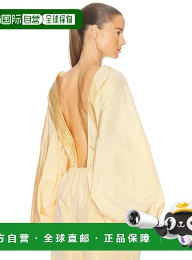 1h可退 香港直邮alaia 女士 膨起上衣 AA9H1162W039A 舒适时尚