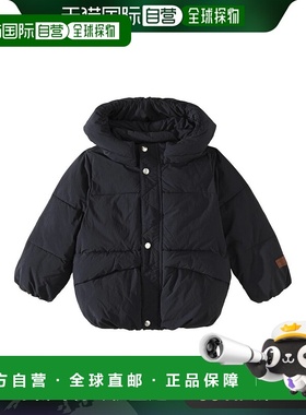 1h可退 香港直邮Molo 男童 Hayden 蓬松夹克童装 black黑色 舒适