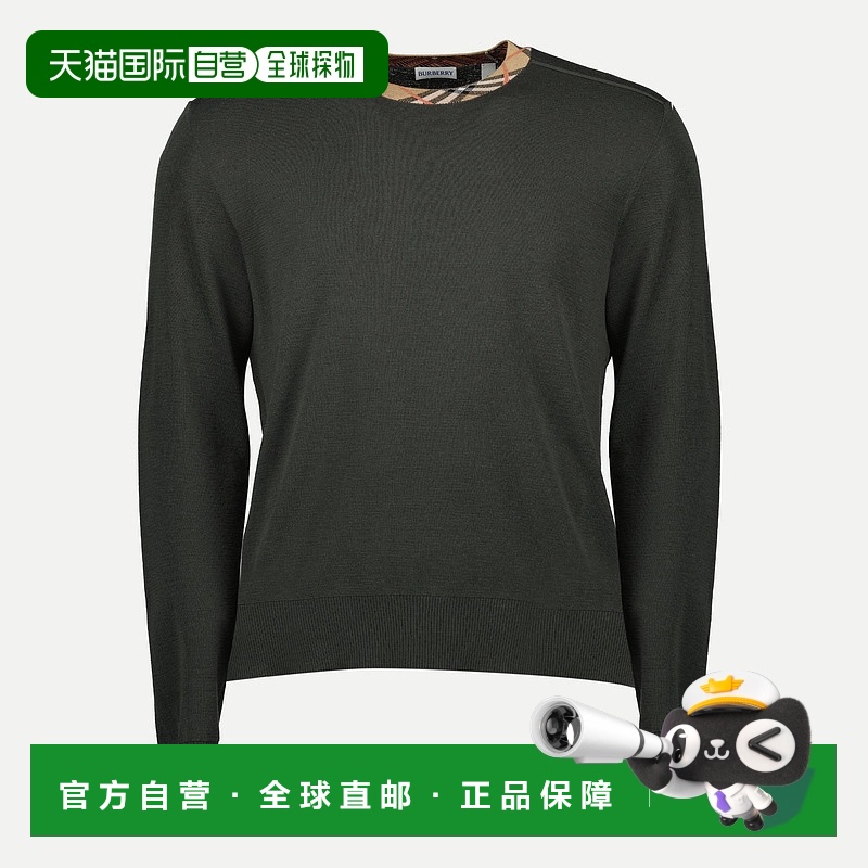 1h可退 香港直邮Burberry 巴宝莉 男士 Pulle en laine T恤 81121