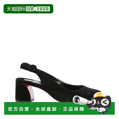 香港直邮Christian Louboutin 克里斯提 鲁布托 女士 黑色布织露