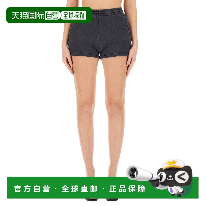 香港直邮Alexander Wang 亚历山大 王T系列 女士 带Logo短裤 4CC3