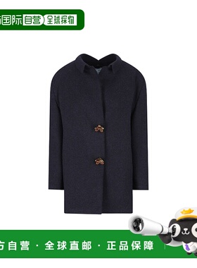 1h可退 香港直邮Prada 普拉达 女士 蓝色外套 P573PY18OY西装