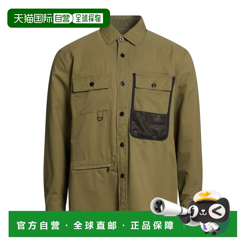 1h可退 香港直邮Woolrich 沃尔里奇 男士 衬衫 green绿色 舒适时