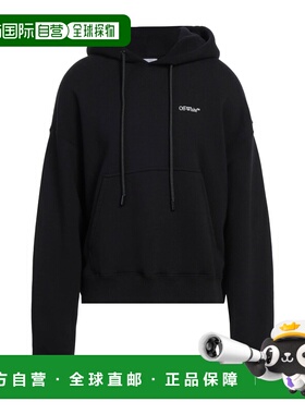 1h可退 香港直邮off-white 男士 运动衫 black黑色 舒适时尚