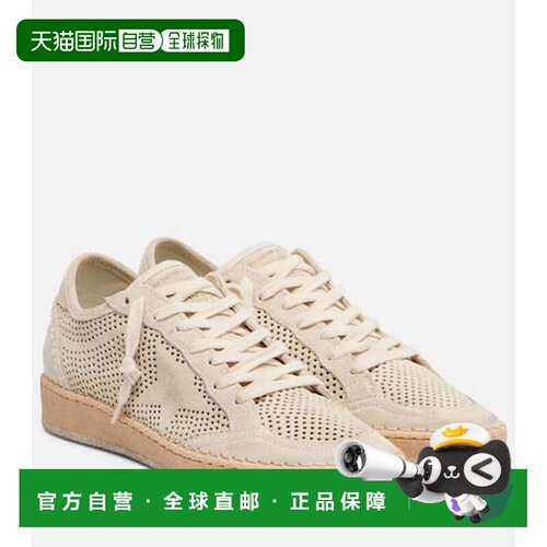 1h可退 香港直邮GOLDEN GOOSE 女士 Ball 星星皮质运动鞋