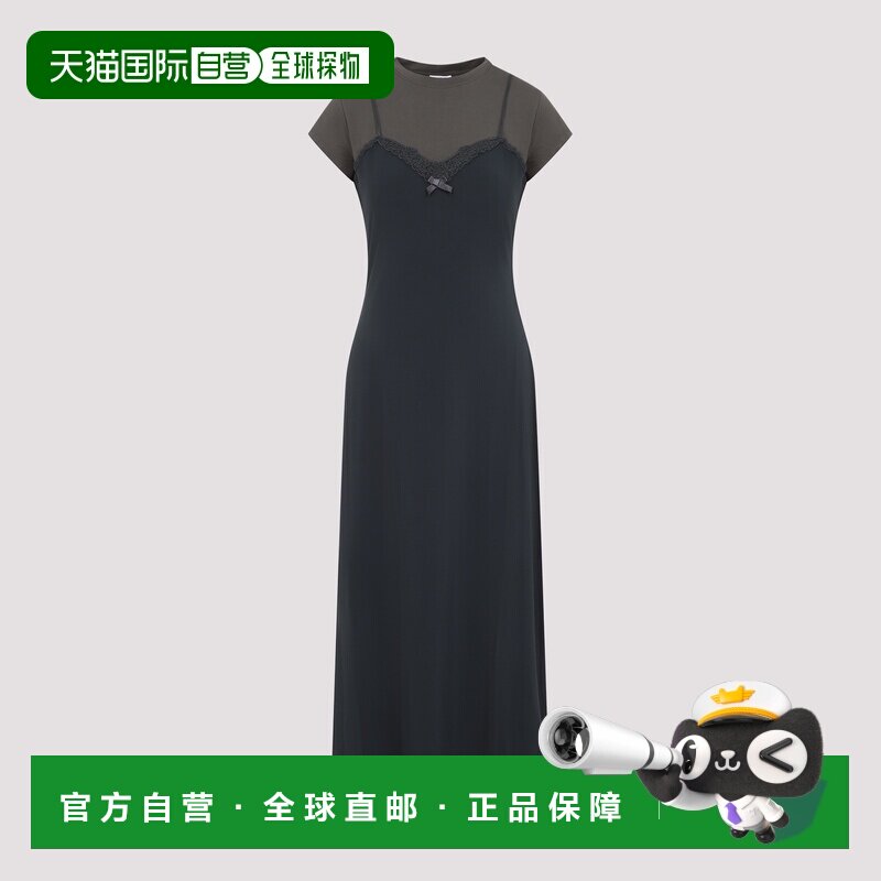 1h可退 香港直邮ACNE STUDIOS 女士连衣裙 A20796CCH SS2025 灰色