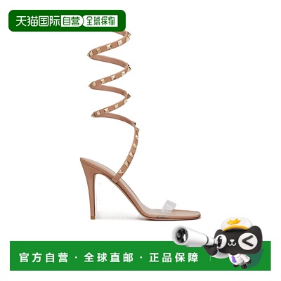 【99新未使用】香港直邮Valentino 铆钉高跟凉鞋 2W2S0GJ4ILA