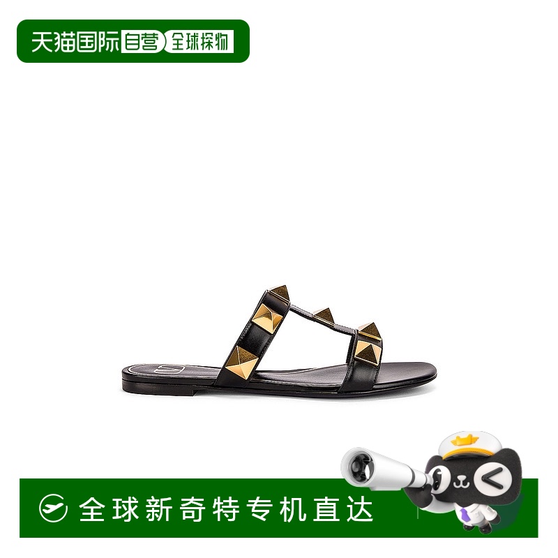 1h可退 香港直邮Valentino 华伦天奴 女士 罗马铆钉凉拖 WW2S0BU9