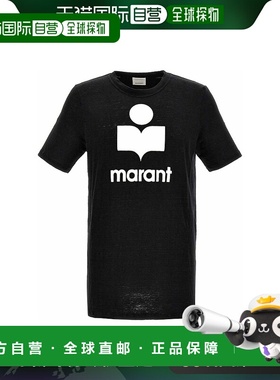 欧洲直邮ISABEL MARANT 男士T恤24PTS0045HAB1N22H01BK男装