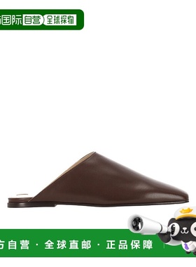 香港直邮Loro Piana 方头穆勒鞋 FAP4426女鞋一脚蹬