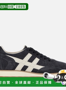自营欧洲直邮Hogan 86er蓝色运动鞋德训鞋休闲