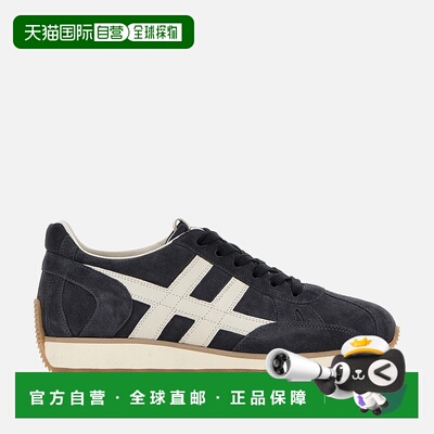 自营欧洲直邮Hogan 86er蓝色运动鞋德训鞋休闲