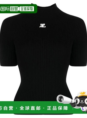 1h可退 欧洲直邮COURREGES 女士针织毛衣 PERMPU026FI00019999