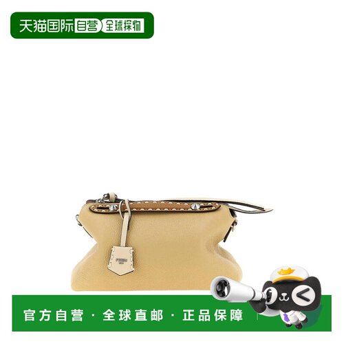 香港直邮FENDI 女士单肩包 8BL155AV1JF1SY4 SS2026 浅棕色 Fendi