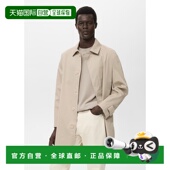 浅褐色经典 自营欧洲直邮Mango芒果 男士 防水风衣
