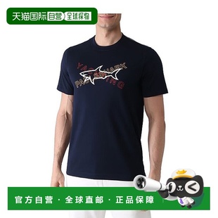 logo图案圆领T恤 Shark 12311625 香港直邮Paul