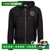 卫衣 欧洲直邮Versace 黑色 男士 76GAIT02 Jeans Couture