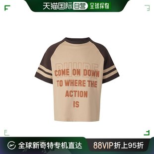 短袖 T恤 男士 香港直邮Rhude RHPF23TT09012691