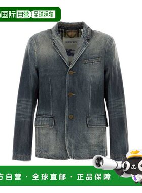 香港直邮Burberry 巴宝莉 男士 牛仔西装外套 8122637