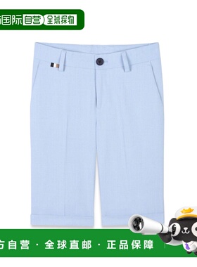 1h可退 香港直邮BOSS 波士 男童 da cerimonia 短裤童装 J51989K8