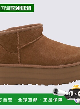 1h可退 欧洲直邮UGG 女士靴子雪地靴 短靴经典舒适1135092CHE