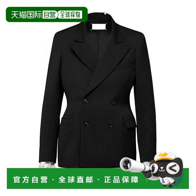 香港直邮Maison Margiela 长袖羊毛西装外套 S67BN0041M35032