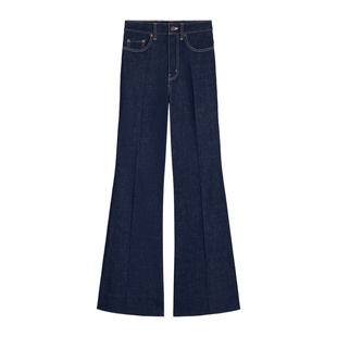 RP0HH726V喇叭裤 腰带环牛仔裤 香港直邮Celine