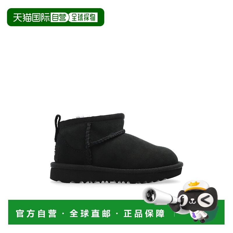 欧洲直邮ugg 绒面舒适休闲百搭保暖短筒雪地靴 童款