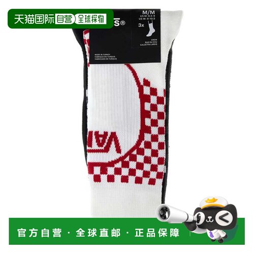 香港直邮VANS 男士袜子 VN000TX2BLK1 AW2026 花【付后1h可退】