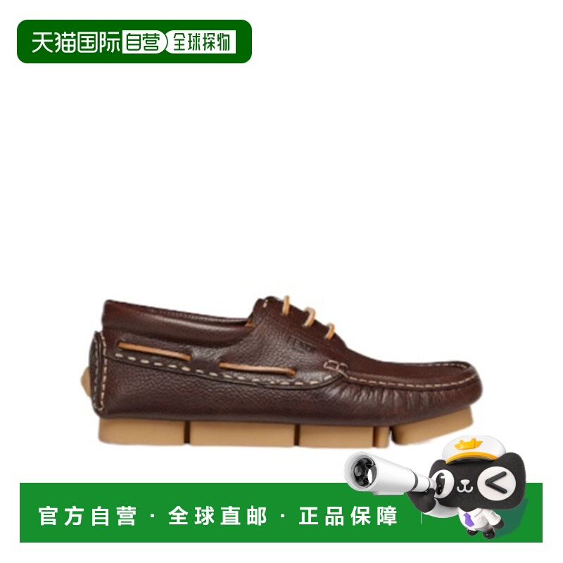 香港直邮FENDI 25SS Deck 系带商务休闲鞋 Men厚底鞋船鞋