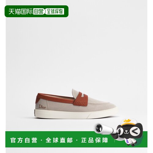 欧洲直邮DIOR 男士休闲鞋 3LO370ADU700 AW2026 米白色 