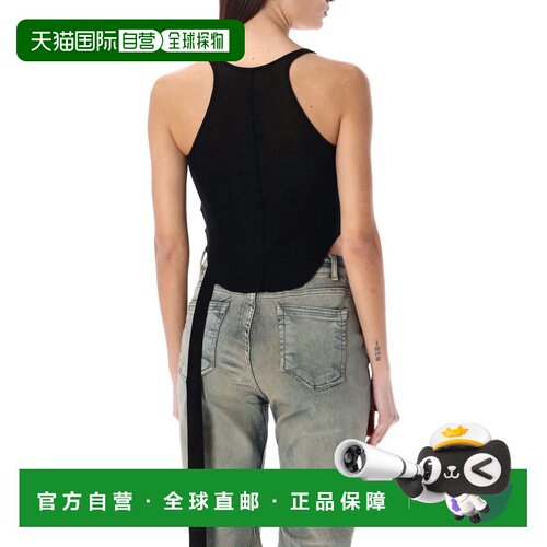 香港直邮RICK OWENS DRKSHDW 女士背心吊带 DS01F4100BH09 SS2026