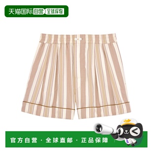 861592Y2N58 条纹棉质睡衣短裤 香港直邮Saint Laurent