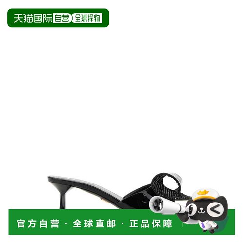 香港直邮PRADA 女士凉鞋 1XX691F0553LOCF0002-0 SS2024黑色高跟
