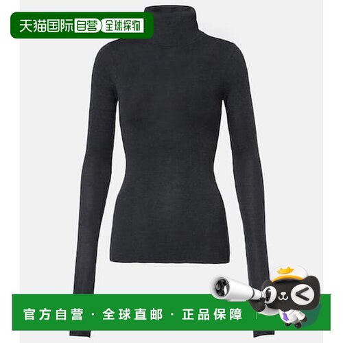 1h可退 香港直邮The Frankie Shop 女士 Utica 轻薄羊毛真丝高领