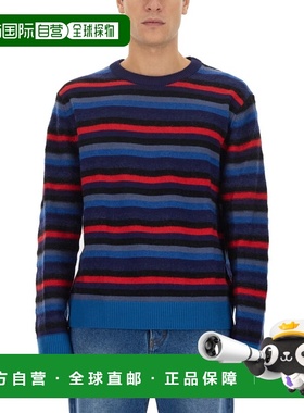 1h可退 香港直邮Paul Smith 男士 条纹图案毛线衫 M2R239YL219394