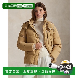 自营欧洲直邮RalphLauren拉夫劳伦 Polo连帽绗缝羽绒服鸭绒