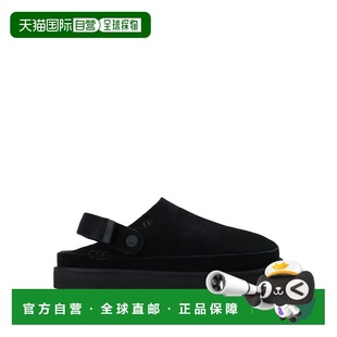 香港直邮Ugg 女士 Mules 木屐 black黑色 舒适时尚女鞋拖鞋半拖鞋