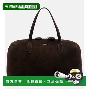 香港直邮toteme brown棕色 女士 绒面革手提包 舒适时 Day 1h可退